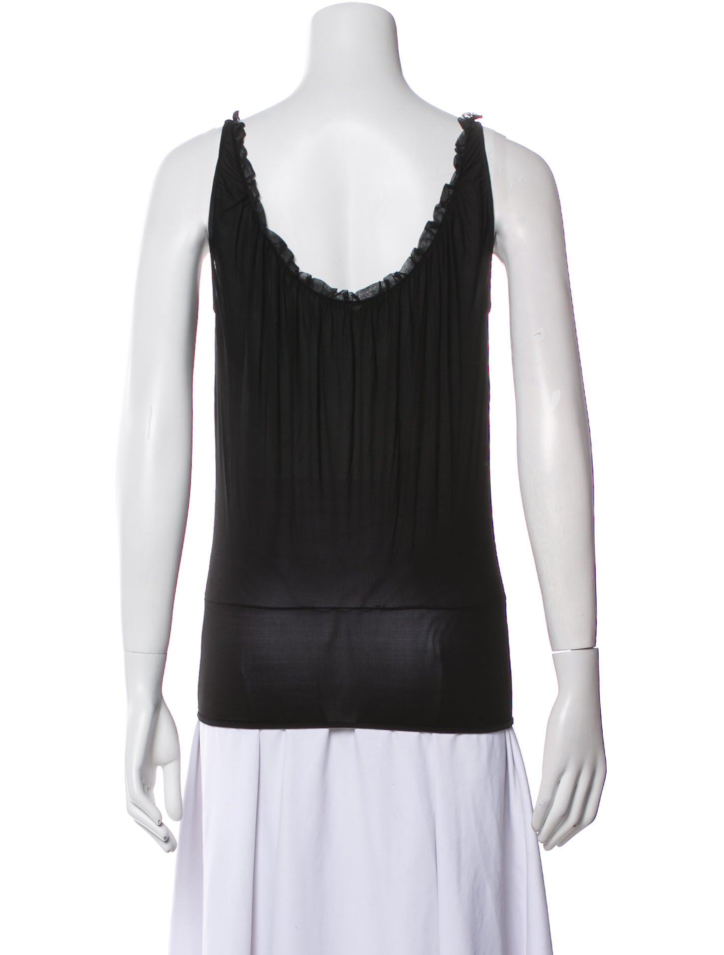 Gucci Scoop Neck Sleeveless Top
